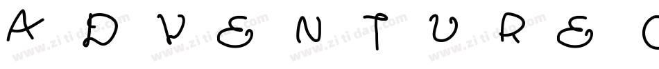ADVENTURE CO字体转换